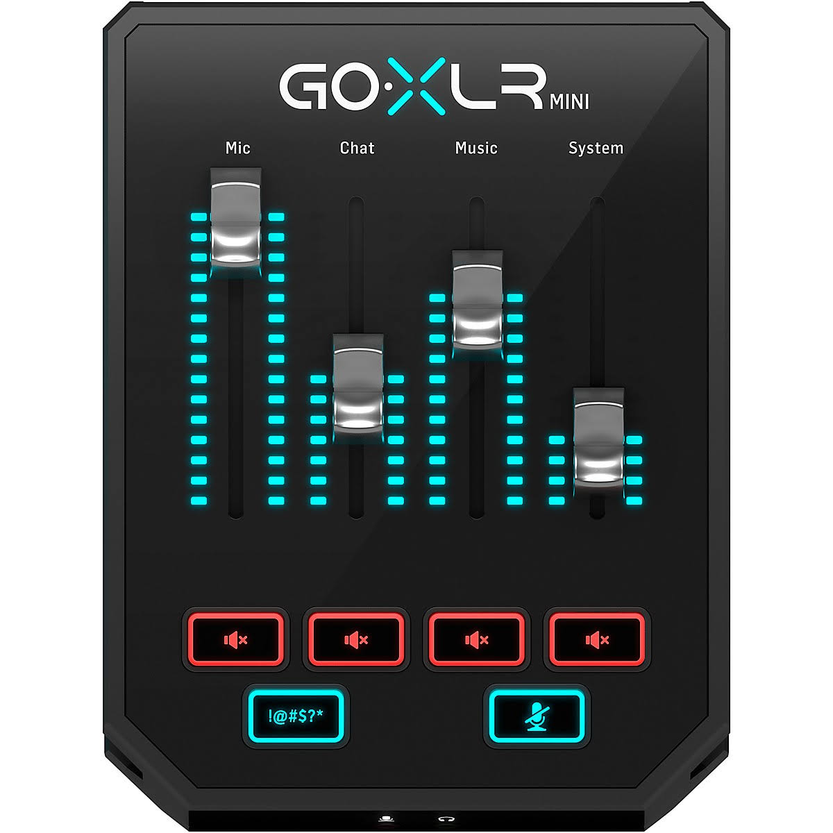 TC-Helicon GoXLR Mini Online Broadcast Mixer with USB Audio Interface