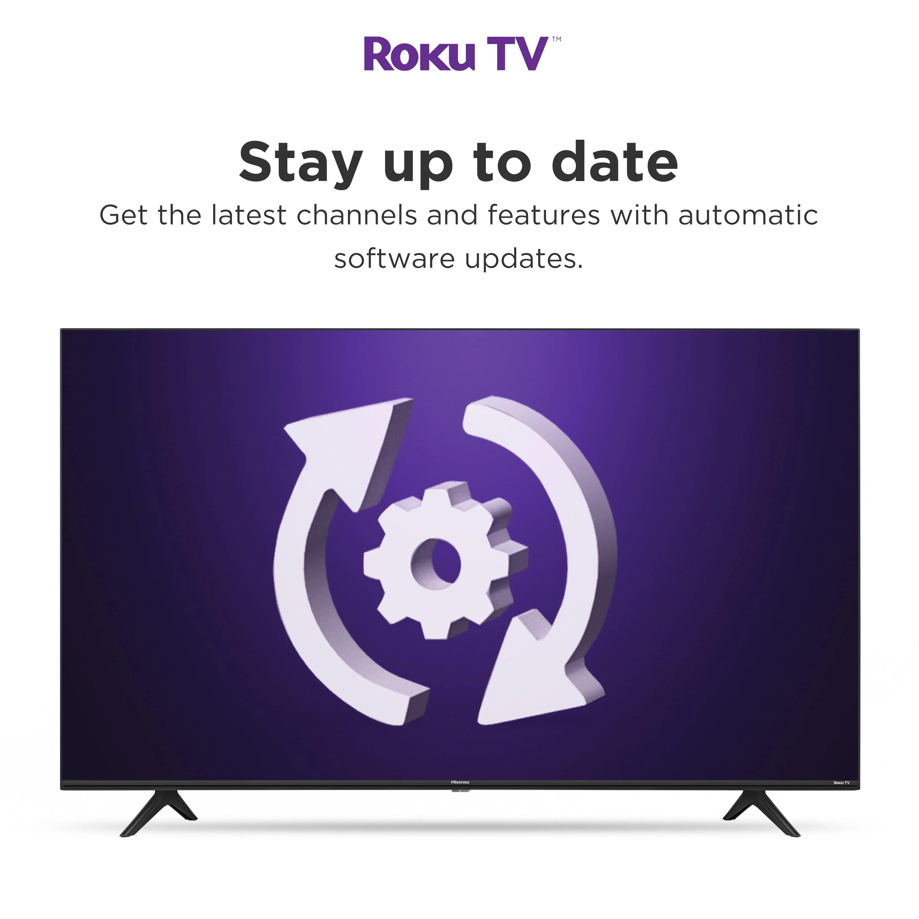 Hisense 43 Class 4K UHD LED LCD Smart Roku TV HDR R6 Series 43R6E3