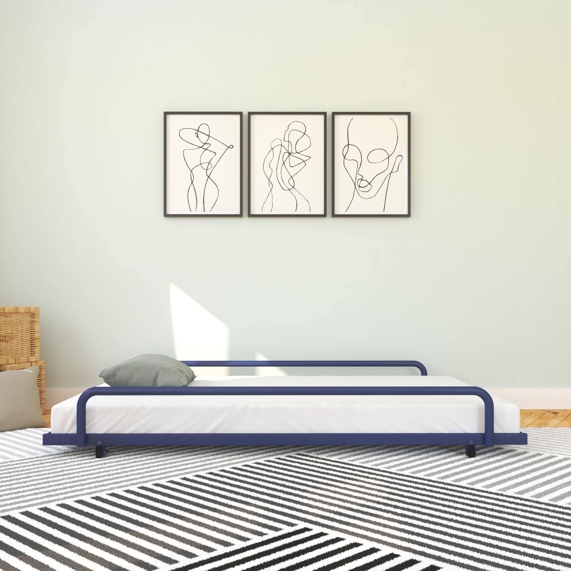 Twin Nyla Trundle for Daybed Round Tube Blue - Room u0026 Joy