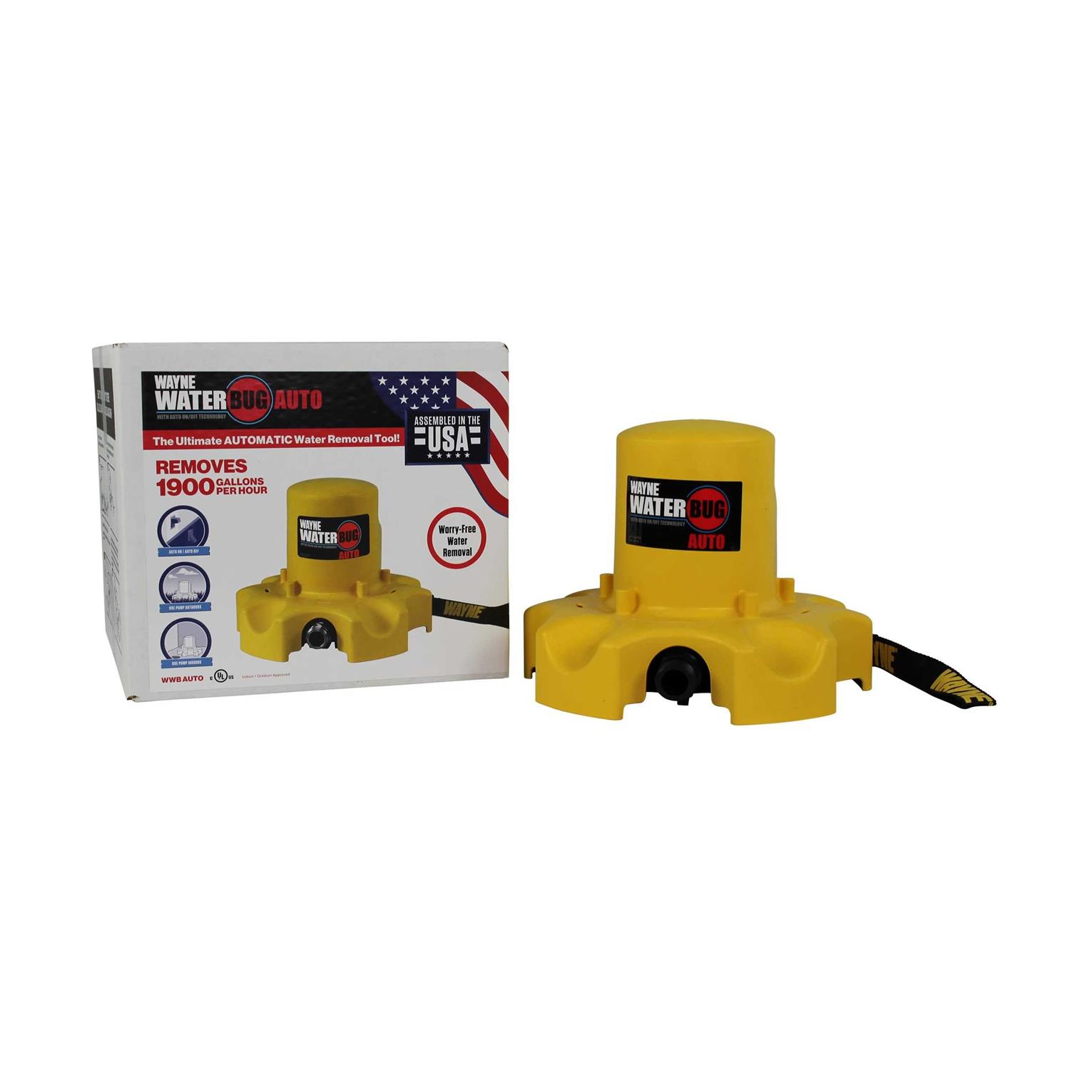 Wayne Waterbug Auto 1/4 HP Utility Pump - Shop Hardware Tools Online Store