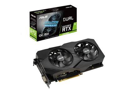 ASUS DUAL-RTX2060S-O8G-EVO-V2 - OC Edition - graphics card - GF RTX 2060 SUPER - 8 GB GDDR6 - PCIe 3.0 x16 - DVI, 2 x HDMI, Disp
