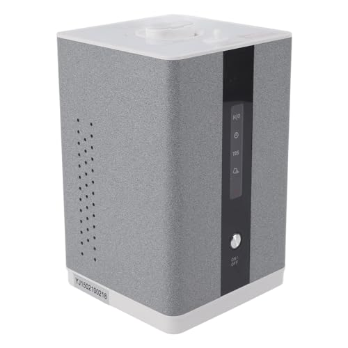 Hydrogen Water Generator, Aluminum Magnesium Alloy Portable Hydrogen Machine Timer Function for Home