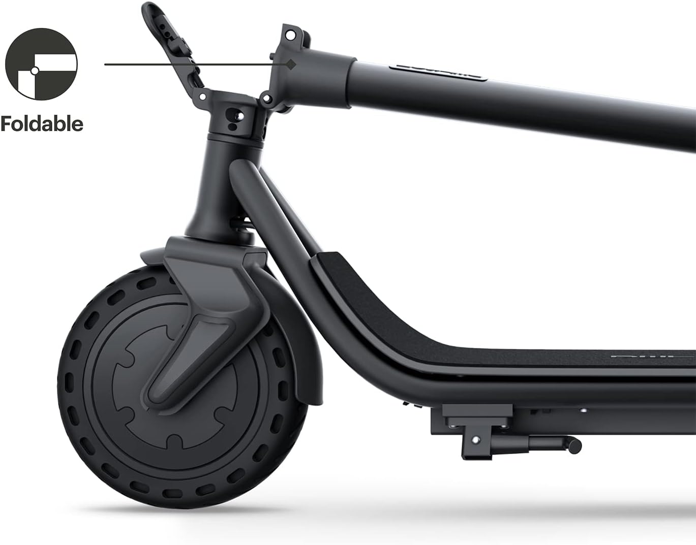 Jetson Racer Electric Scooter, 15 miles per hour, 16 miles Max Range, Twist Throttle, 250-Watt Motor, LCD Display, 3 Speed Modes, Ages 12+, Black, JRACER-BLK
