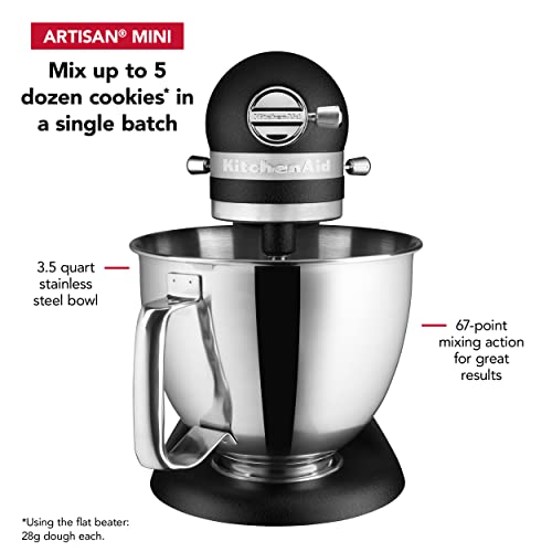 KitchenAid Artisan Mini 3.5 Quart Tilt-Head Stand Mixer - KSM3316X - Candy Apple Red