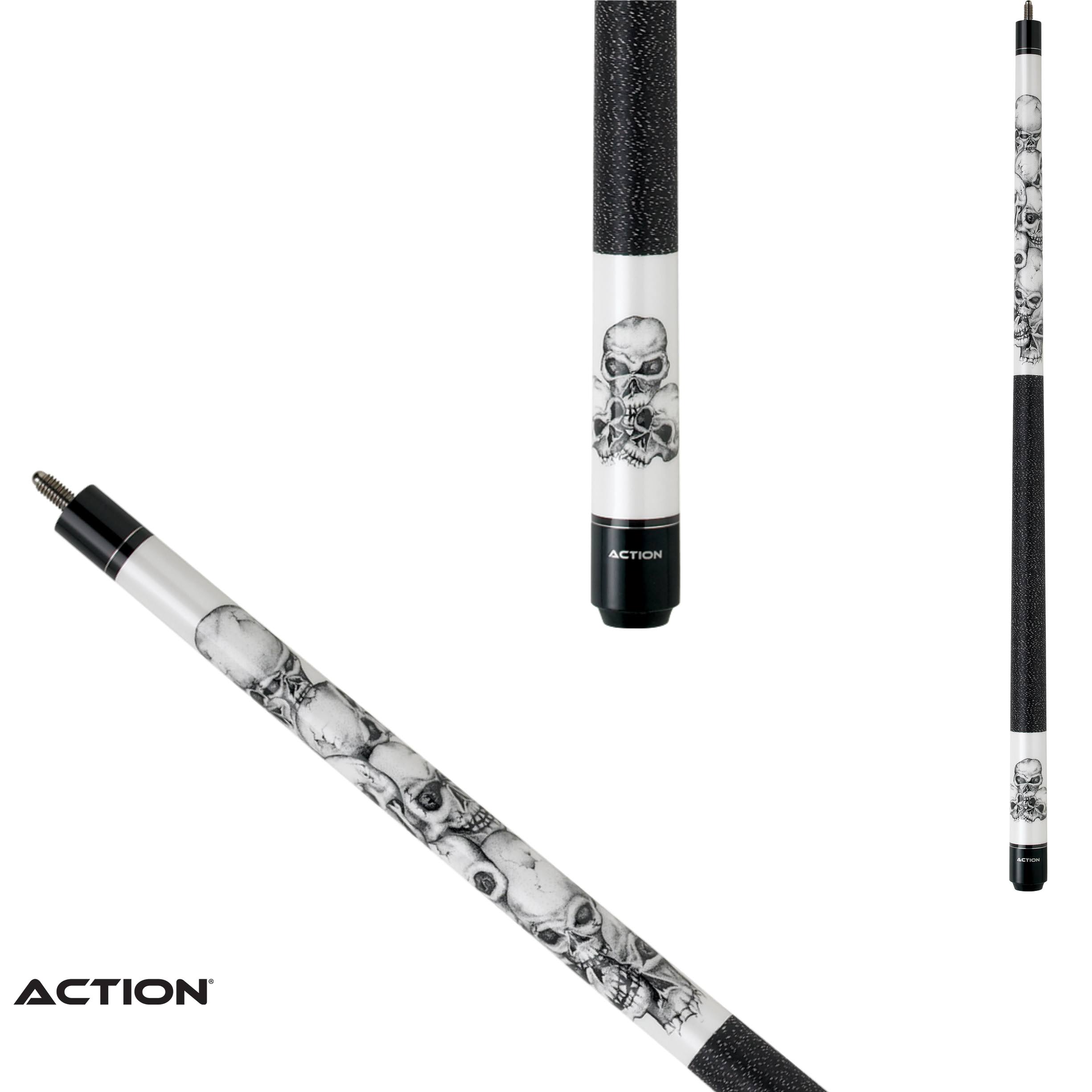 Action ADV60 Adventure Skulls Pool Cue 20.0 oz