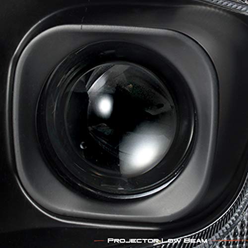 AKKON - Fits 2011 2012 2013 Jeep Grand cherokee [C Tube Bar] Sequential Turn Signal Projector Chrome Headlights Pair Left+Right