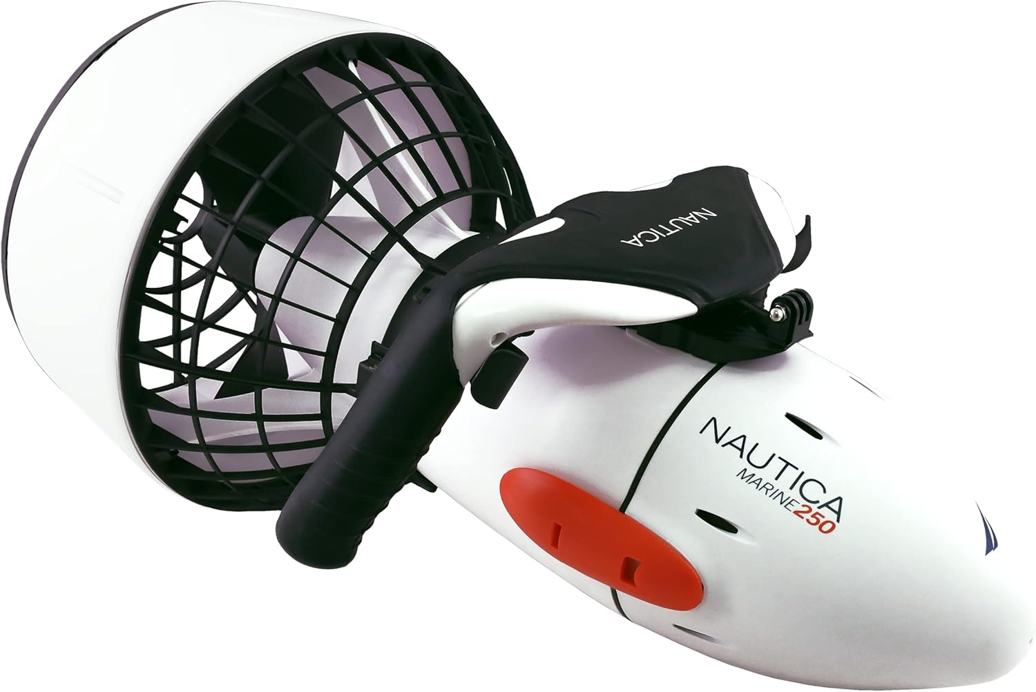 Nautica Marine 250 Underwater Seascooter, Scuba Snorkeling for Ocean or Pool, Action Camera Compatible