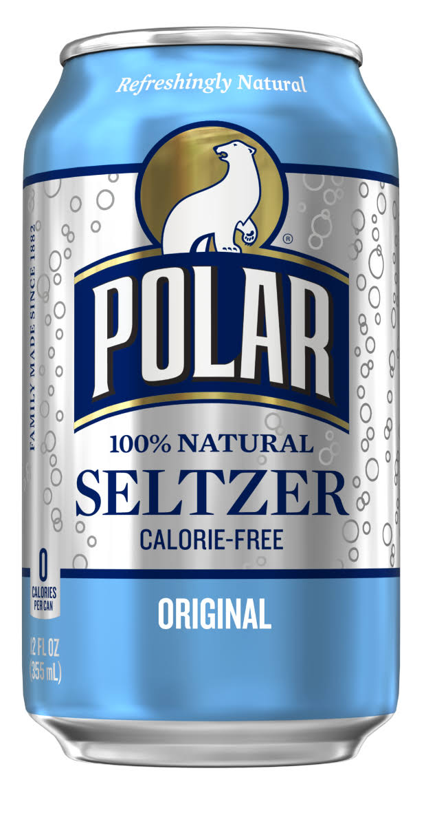 Polar Original Seltzer 12 oz Cans - Pack of 24