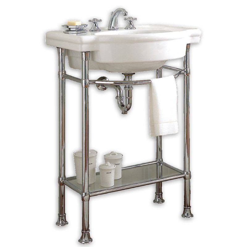 American Standard 0282.008.020 Retrospect Pedestal Console Sink Top with | White