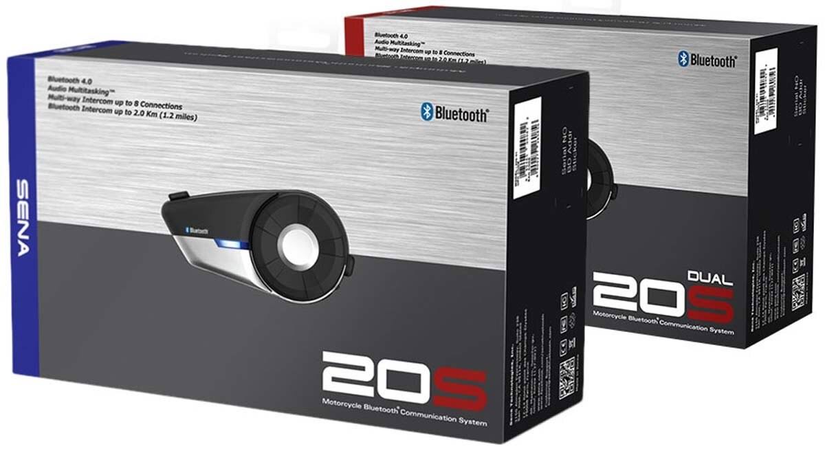 Sena 20s Dual Pack Bluetooth Motorcycle Communication System