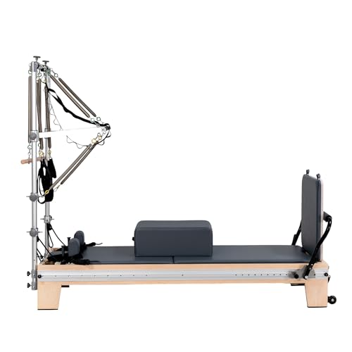 Pilates Reformer,Pilates Reformer Equipment with Reformer Accessories, Reformer Box,Jump Board, Reformer Pilates Machine for Home Workouts