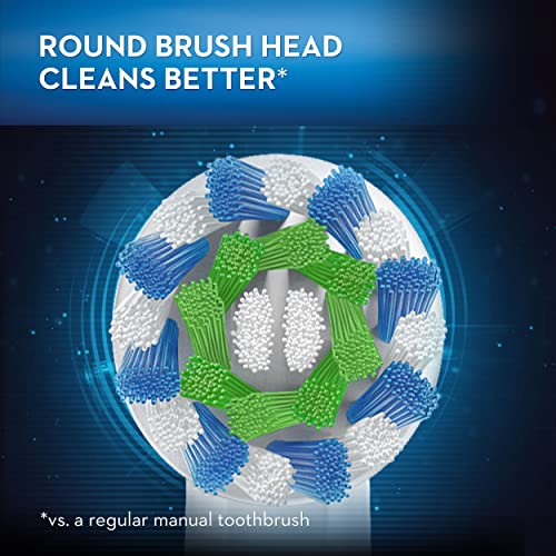 Oral-B 7500 Electric Toothbrush, Rose Gold with 4 Brush Heads and Travel Case - Visible Pressure Sensor to Protect Gums - 5 Cleaning Modes - 2 Minute Timer