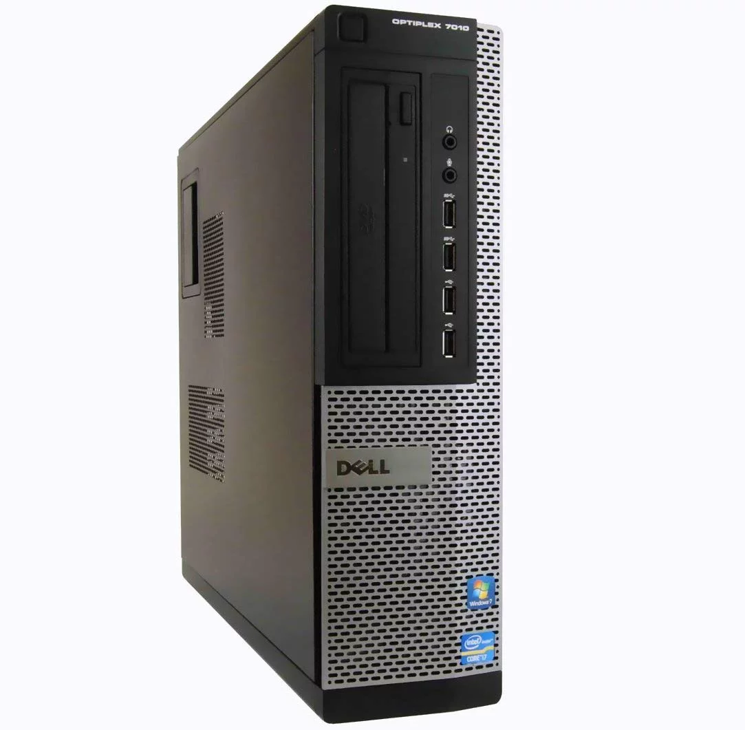 Dell Optiplex 7010 Business Desktop Premium Computer Tower PC (Intel Quad Core i5-3470, 16GB RAM, 2TB HDD + 120GB Brand New SSD, USB 3.0, DVD-RW, Wireless WIFI) Win 10 Pro