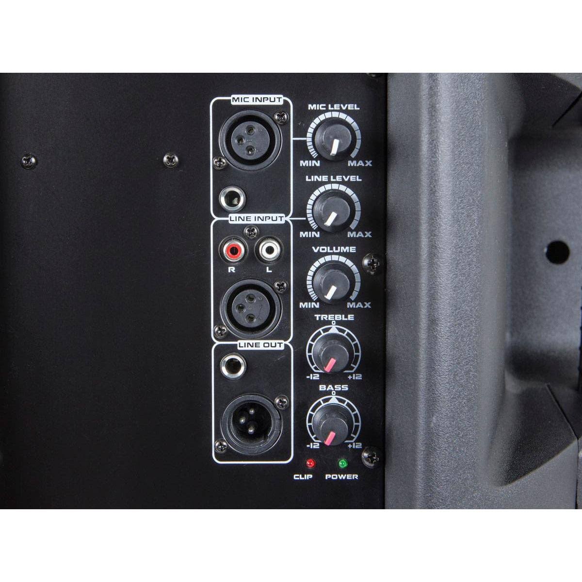Monoprice 604450 Biamplified Powered PA Speaker