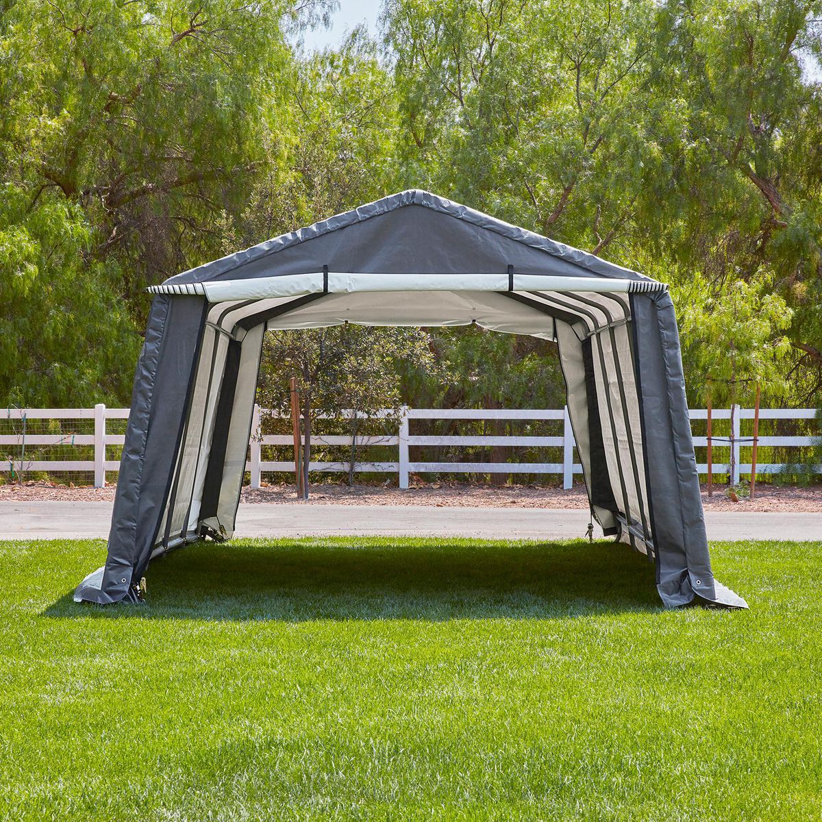 COVERPRO 12 ft. x 20 ft. Truck/SUV Portable Garage