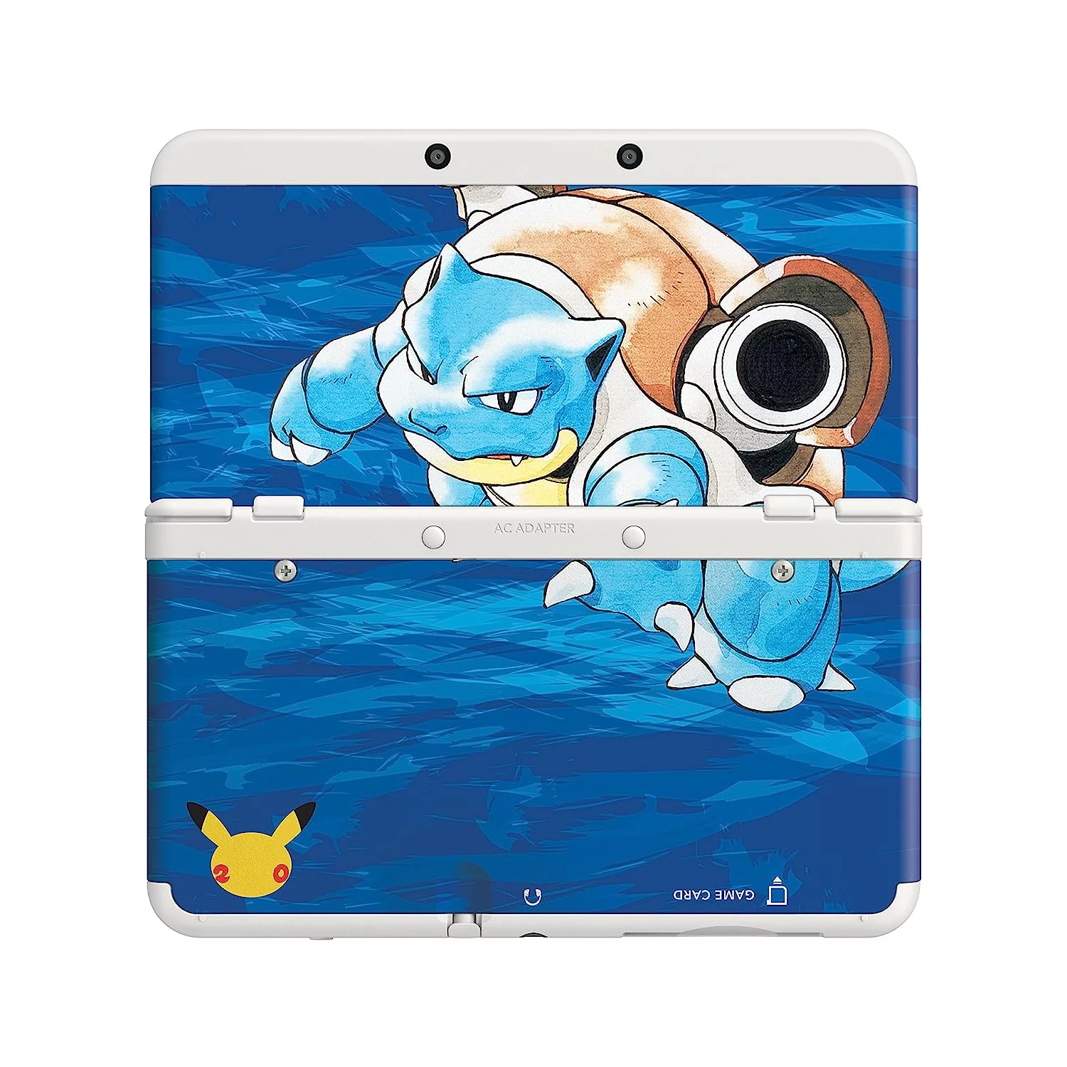 New Nintendo 3DS - Pok������mon 20th Anniversary Bundle - handheld game console - Pokemon Blue Version, Pokemon Red Version