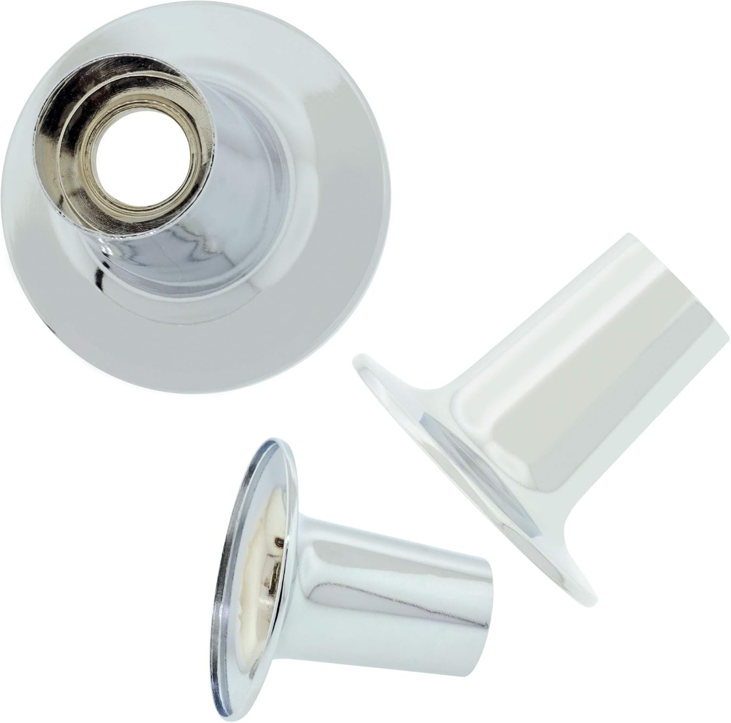 Bathtub and Shower Valve Repair Kit Replacement for Price Pfister Systems, For Remodeling Verve Handles, Easy Installation, Durable Construction, Polished Chrome Pack of 2