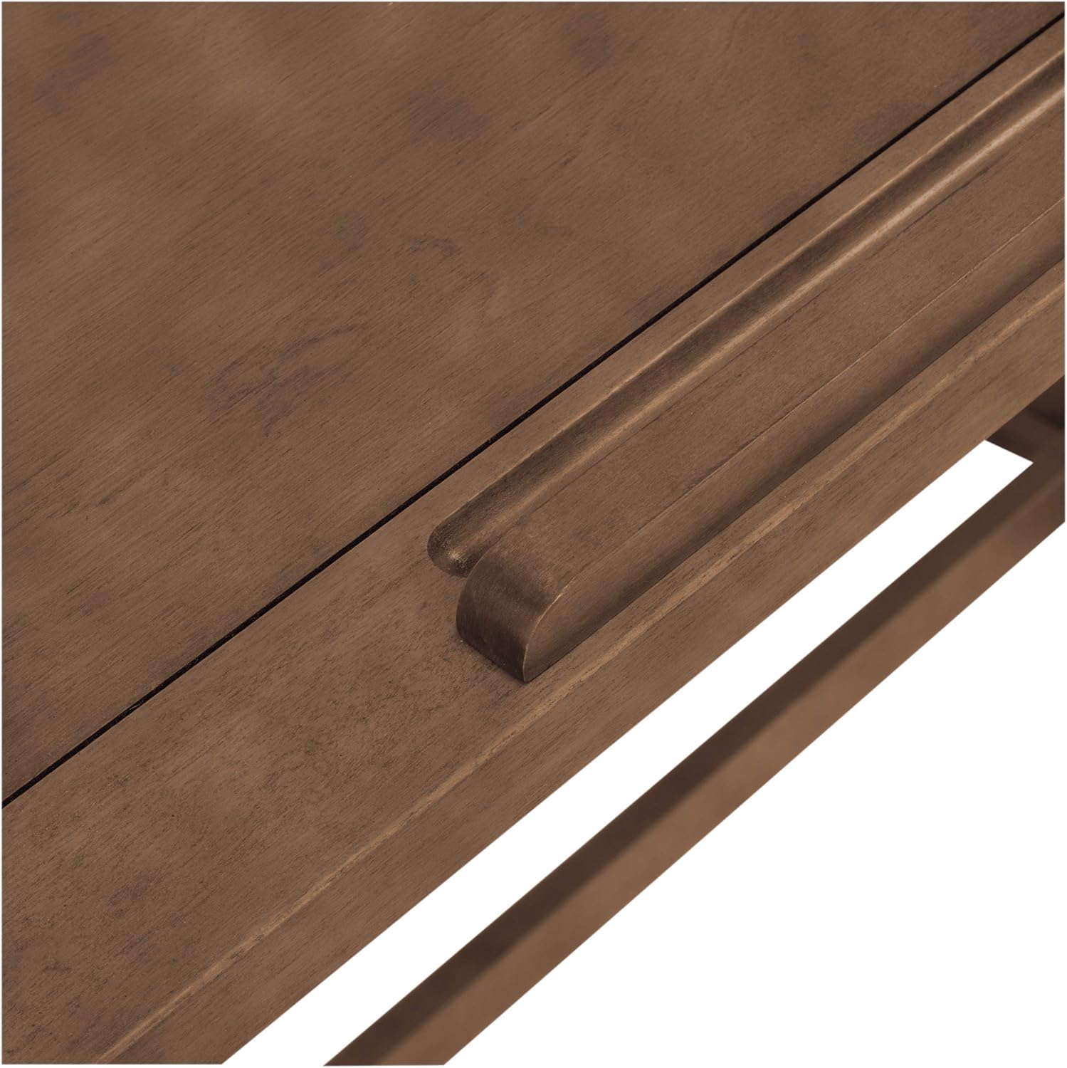 Studio Designs Vintage Drafting Table - Antique Design Solid Wood Drafting Table with Built-In Pencil Groove and Pencil Ledge - Angle Adjustable Work Surface
