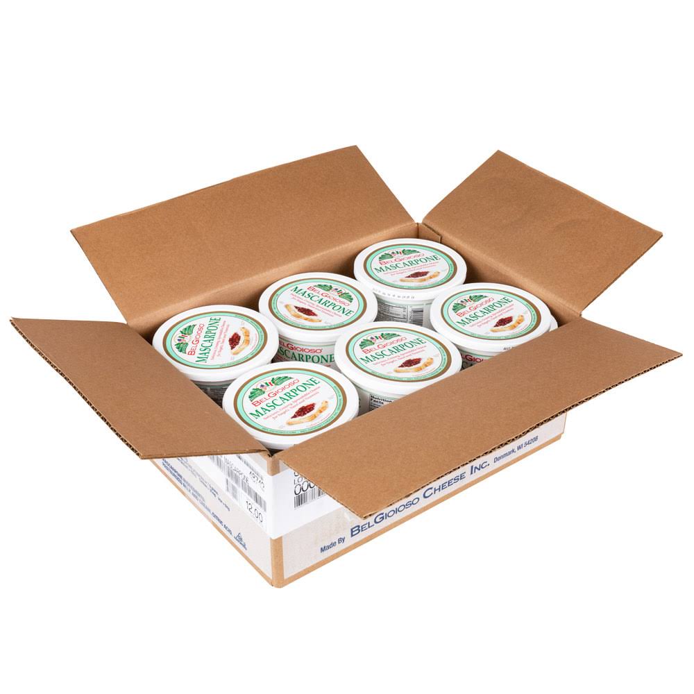 BelGioioso 16 oz. Mascarpone - 12/Case