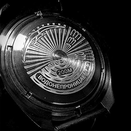 Vostok | Komandirskie K-02 Automatic Self-Winding Russian Military Diver Wrist Watch | WR 200 m | Fashion | Business | Casual Men's Watches | Model 020706