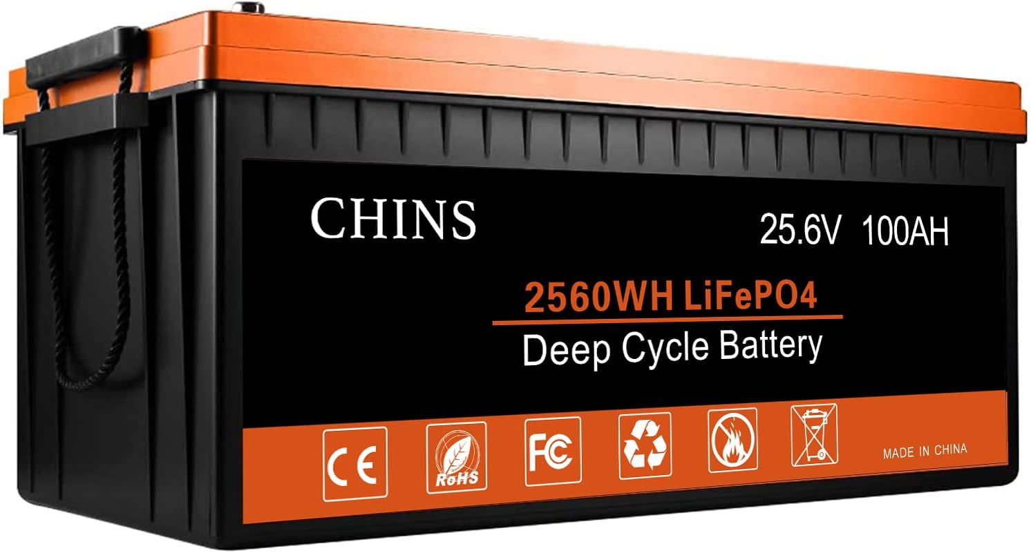 LiFePO4 Battery 12V 400Ah Lithium Battery - Built-in 250A BMS, 2000+ Cycles, Each battery Can Support 5120W Power Output, Perfect for RV, Solar, Home Storage and Off-Grid