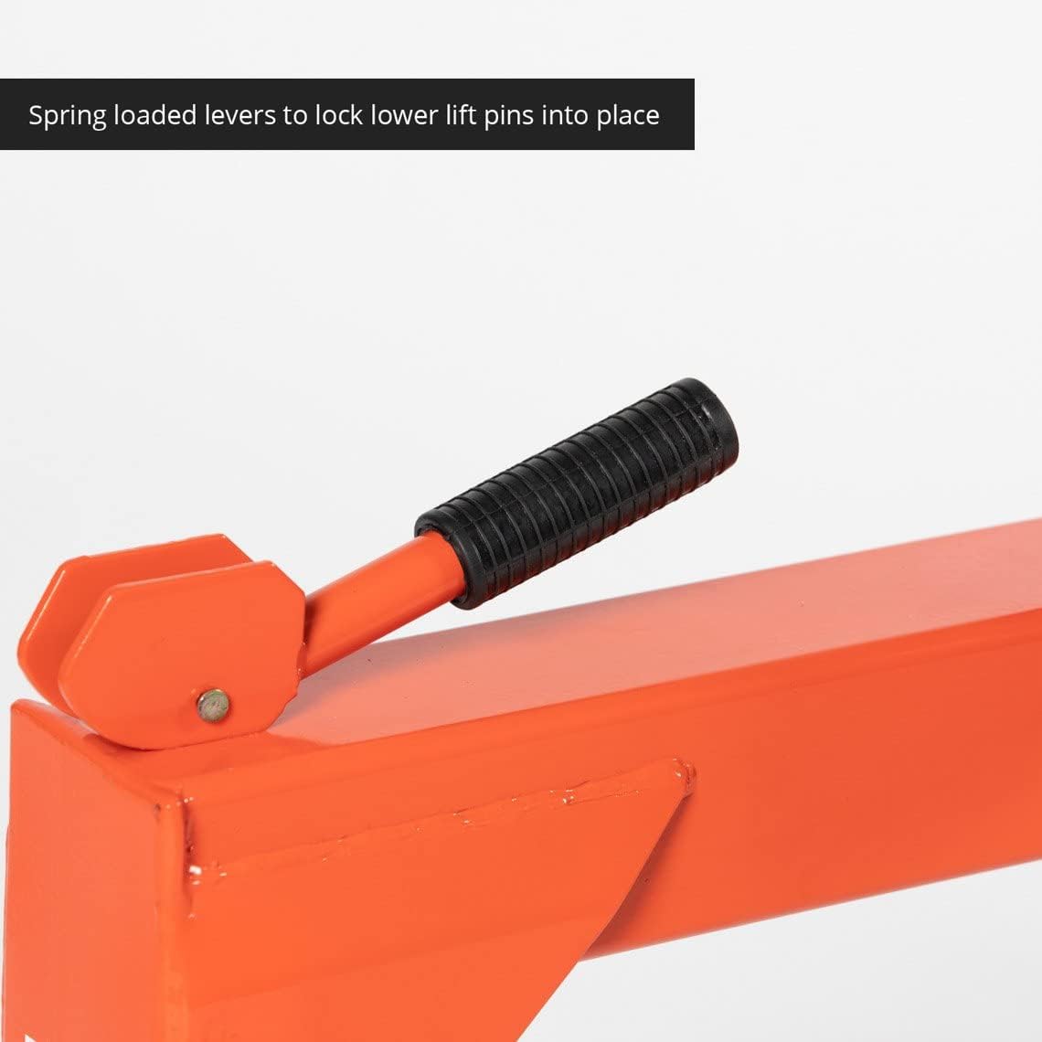 Titan Attachments Orange Category 1 and 2, 3 Point Quick Hitch