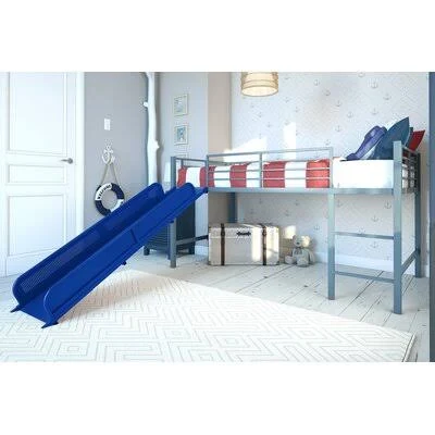 Whitbeck Twin Bed Viv + Rae Bed Frame Color: Silver