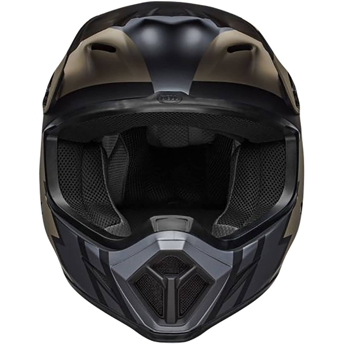 Bell MX-9 MIPS Strike Helmet Infrared/Green/Black M