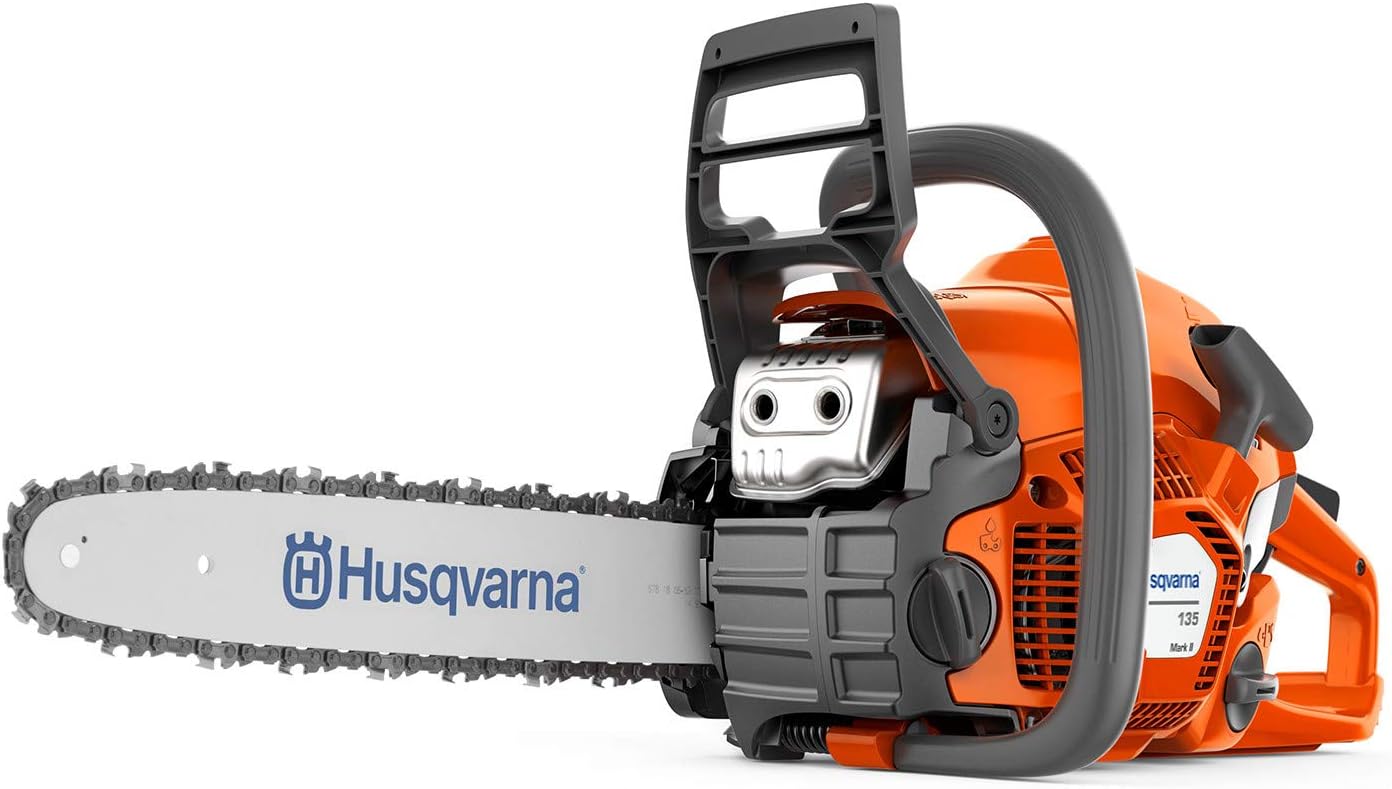 Husqvarna 135 Mark II Gas Chainsaw, Orange