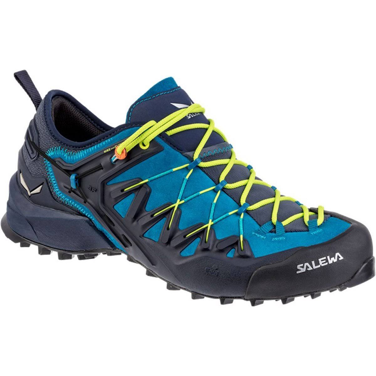 Salewa Men&s Wildfire Edge - Premium Navy/Fluo Yellow - 7.5