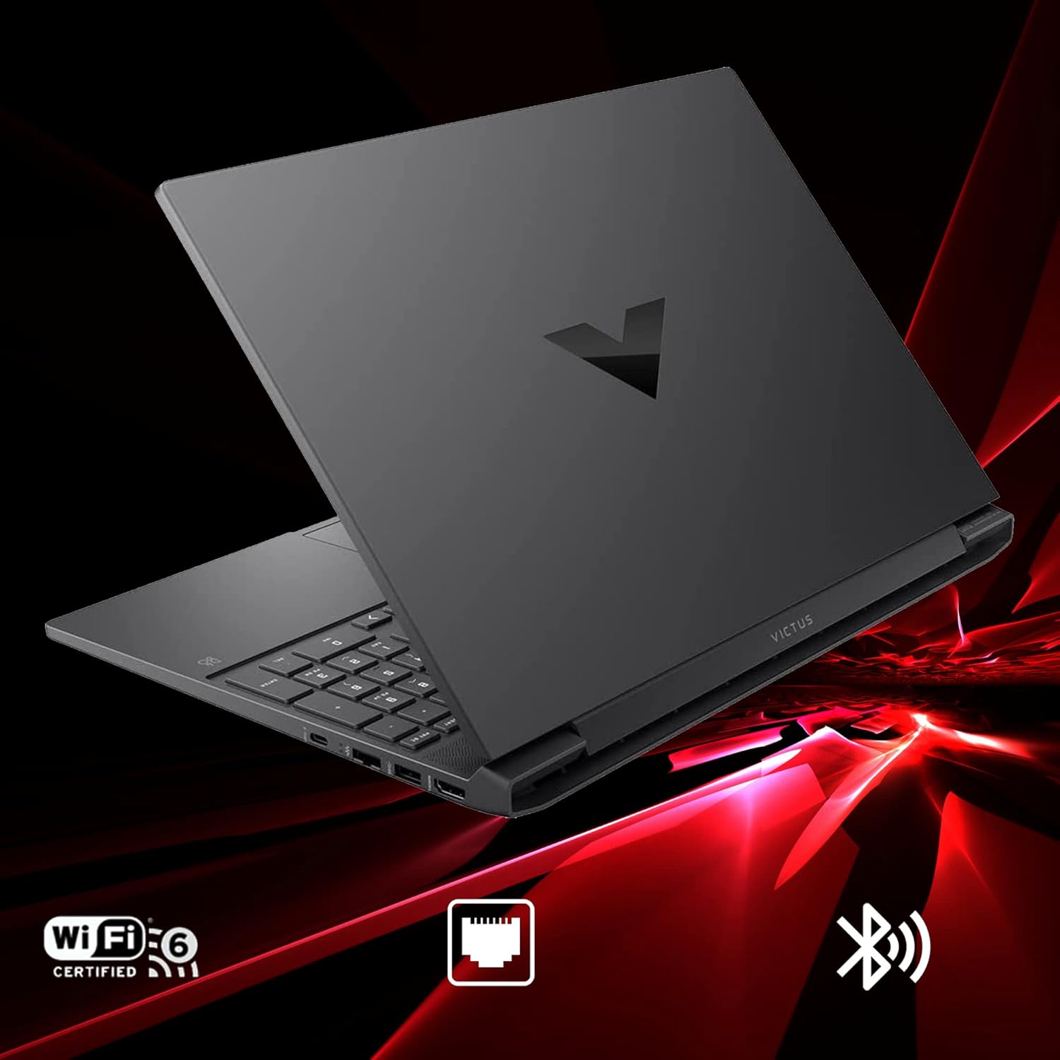 HP Victus 15.6" FHD 144Hz Gaming Laptop, Intel 12th Core i5-12450H, 32GB RAM, 2TB PCIe SSD, NVIDIA GeForce GTX 1650 Graphics, Backlit Keyboard, Win 11 Pro, Mica Silver, 32GB Hotface USB Card