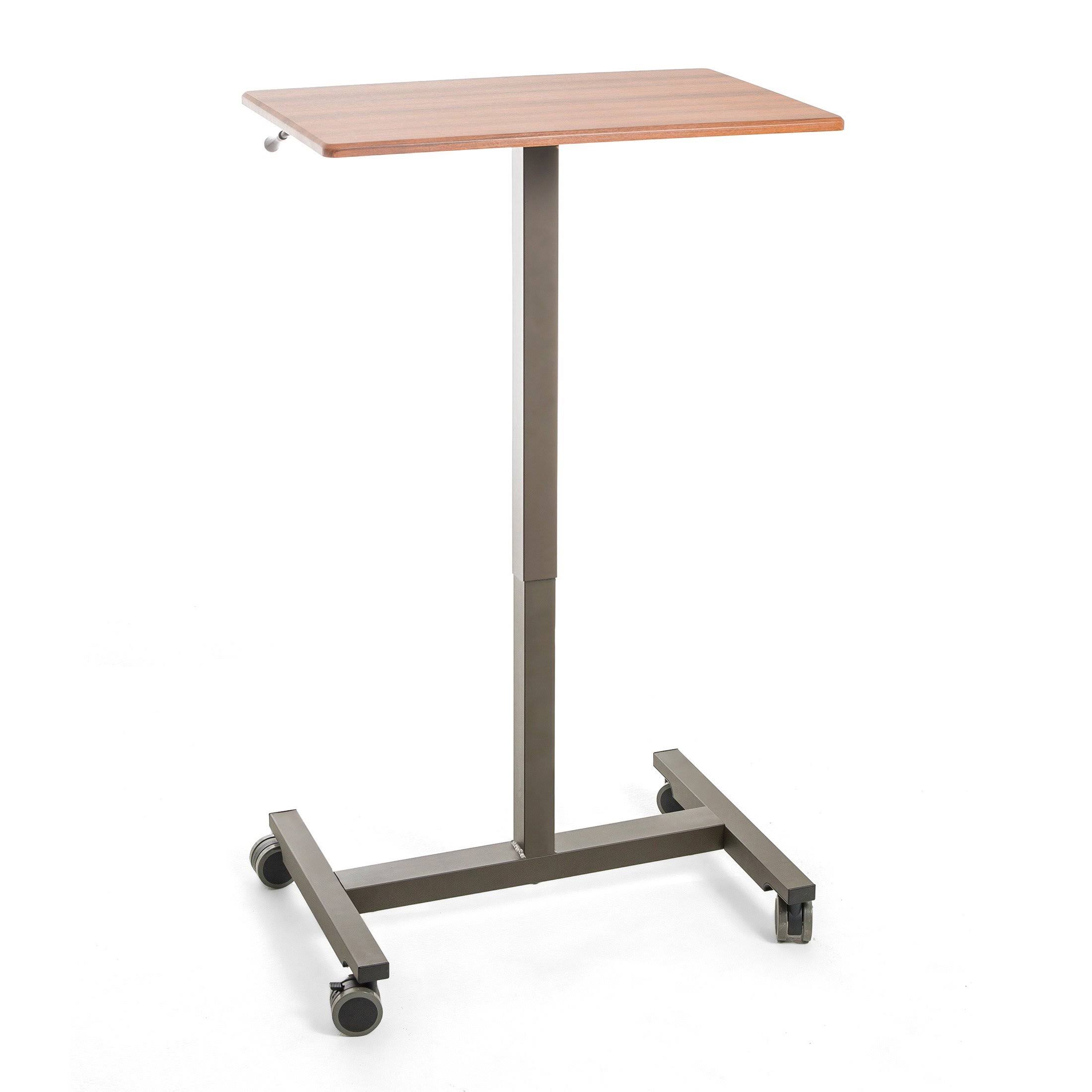 Seville Classics AirLift Laptop Mobile Desk Cart