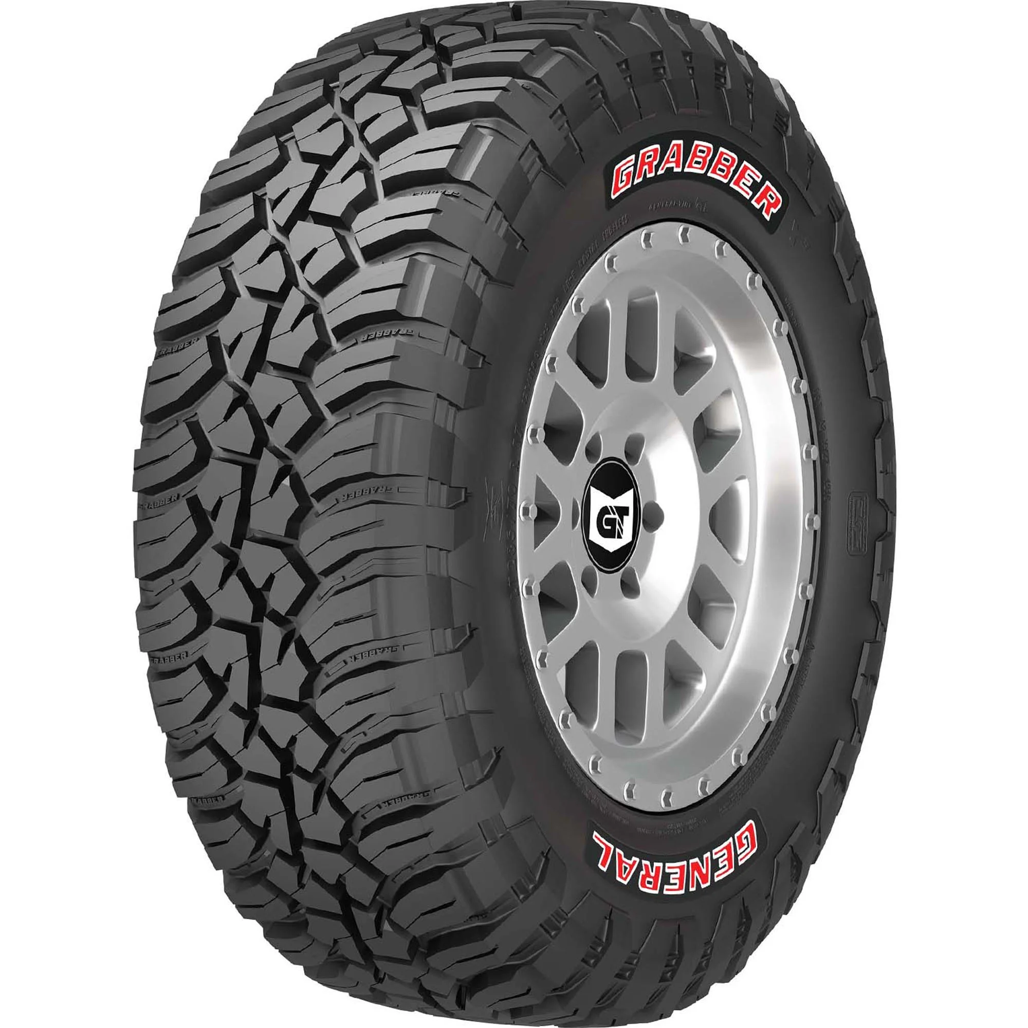 Set of 4 General Grabber X3 LT33X12.50R15 108Q C Tires