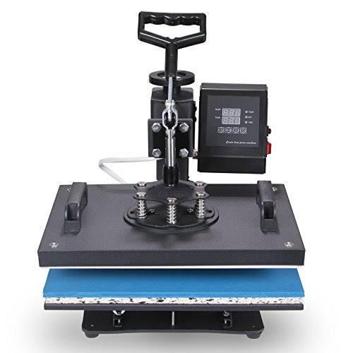 Vevor Heat Presses 12 x 15 inch 5 in 1 Digital Multifunctional Sublimation T Shi