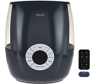 Homedics Ultrasonic Warm & Cool Mist Humidifierwith Remote ,Grey