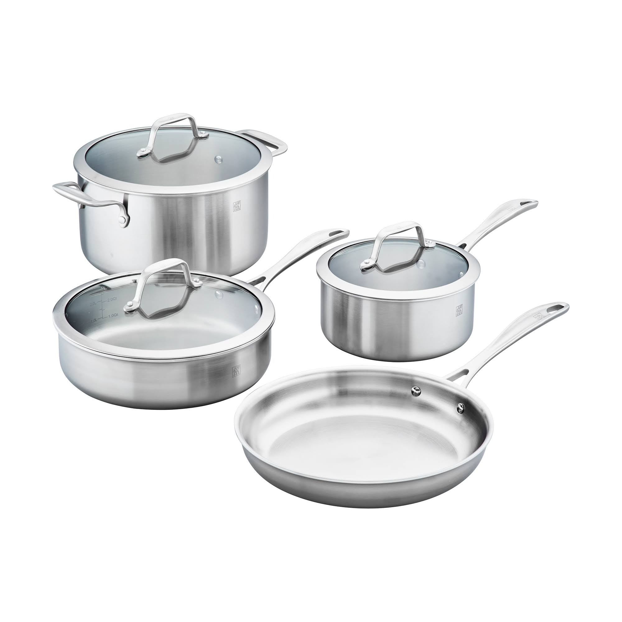 Zwilling J.A. Henckels Spirit 7-piece Stainless Steel Cookware Set
