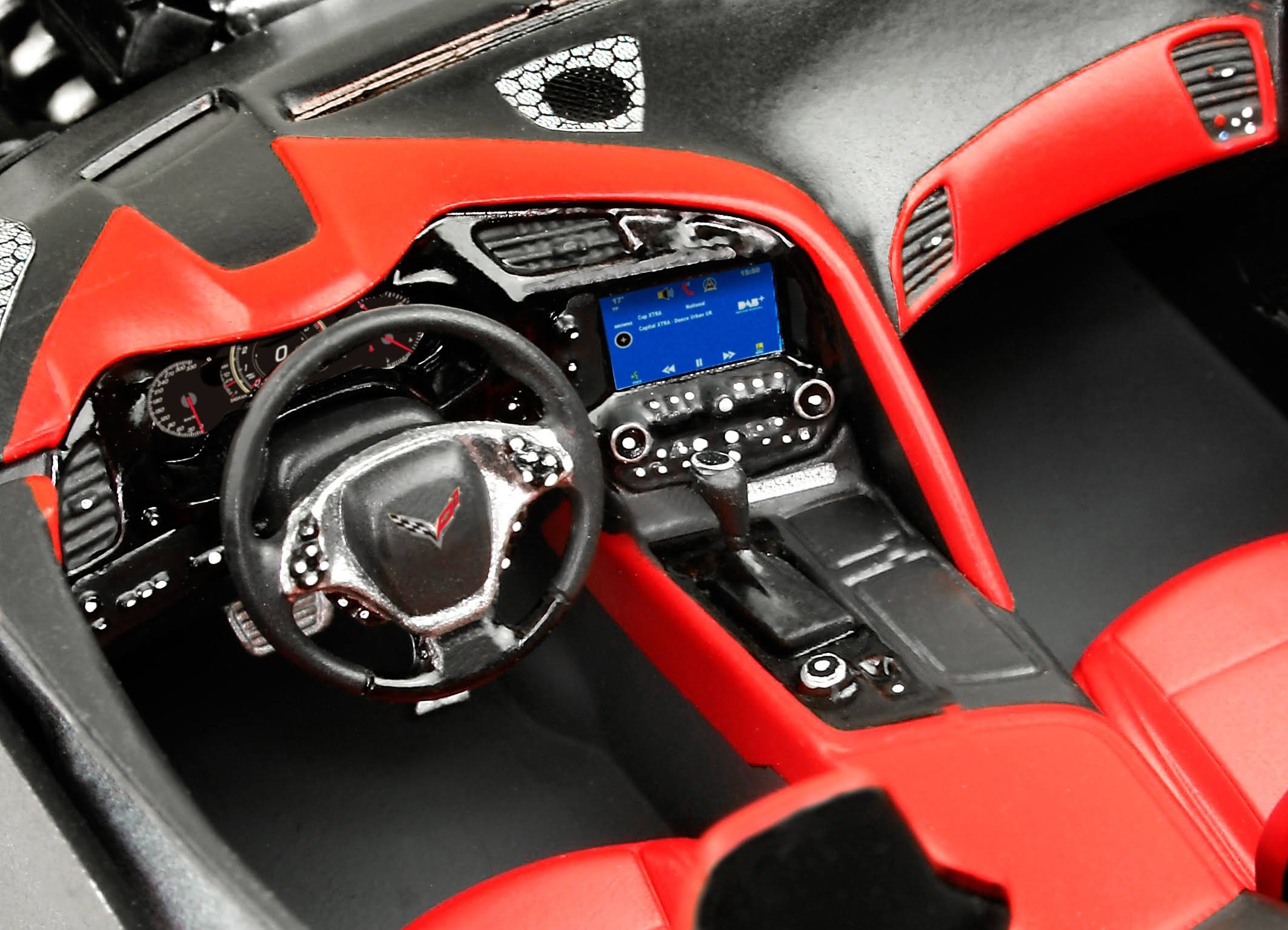 2014 Corvette Stingray C7 Car Revell Model Kit