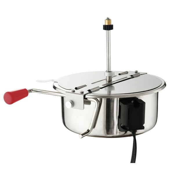 6010 Great Northern Red 8oz Roosevelt Antique Countertop Style Popcorn Popper Machine