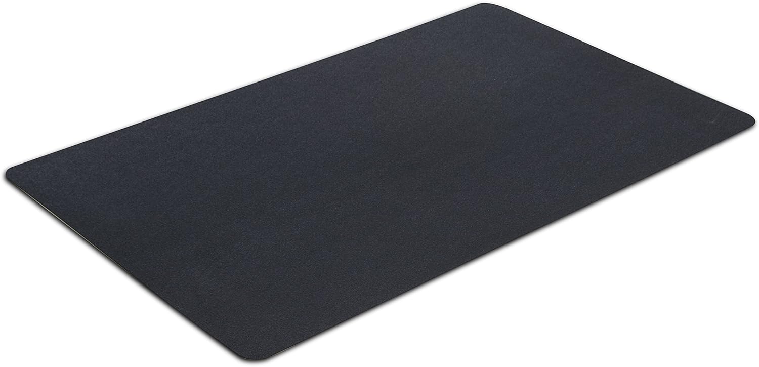 VersaTex Multi-Purpose Recycled Rubber Floor Mat for Indoor or Outdoor Use, Utility Mat for Entryway, Tool Bench, Garage, Under-Sink, Patio, and Door Mat; 36" x 60", Black