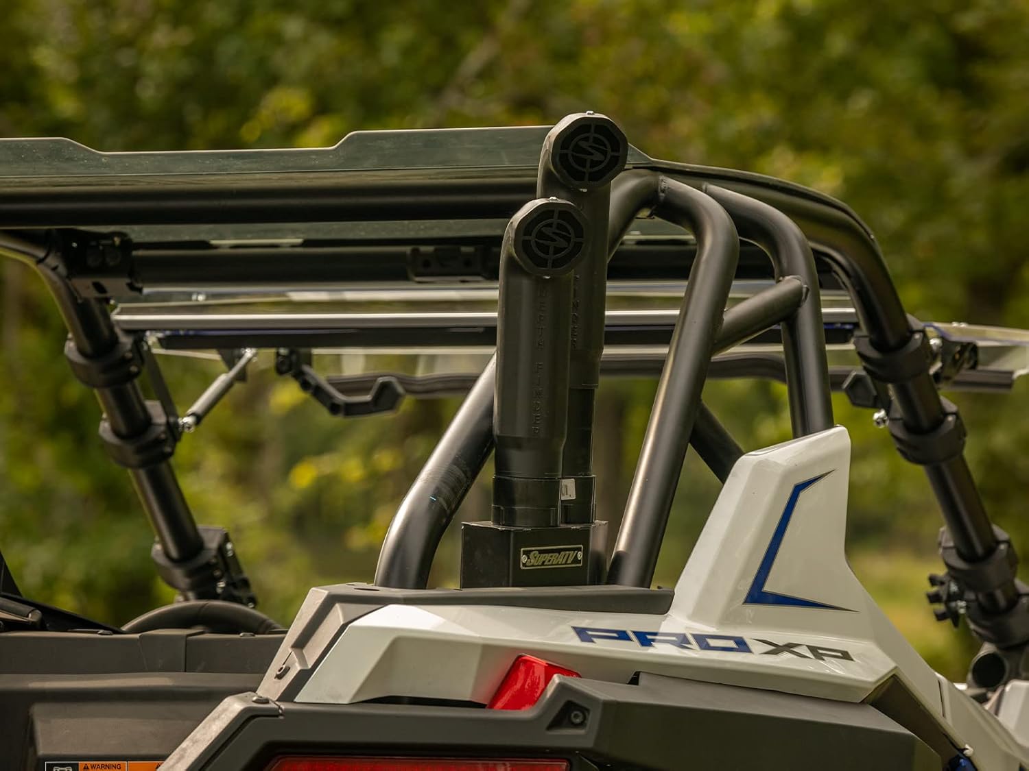 SuperATV Depth Finder Snorkel Kit for 2020+ Polaris RZR PRO XP | Includes Closed-Cell Silicone Sponge Gaskets | Raises Air Intake to Keep Water Out of Your Clutch, Engine, and Crankcase!