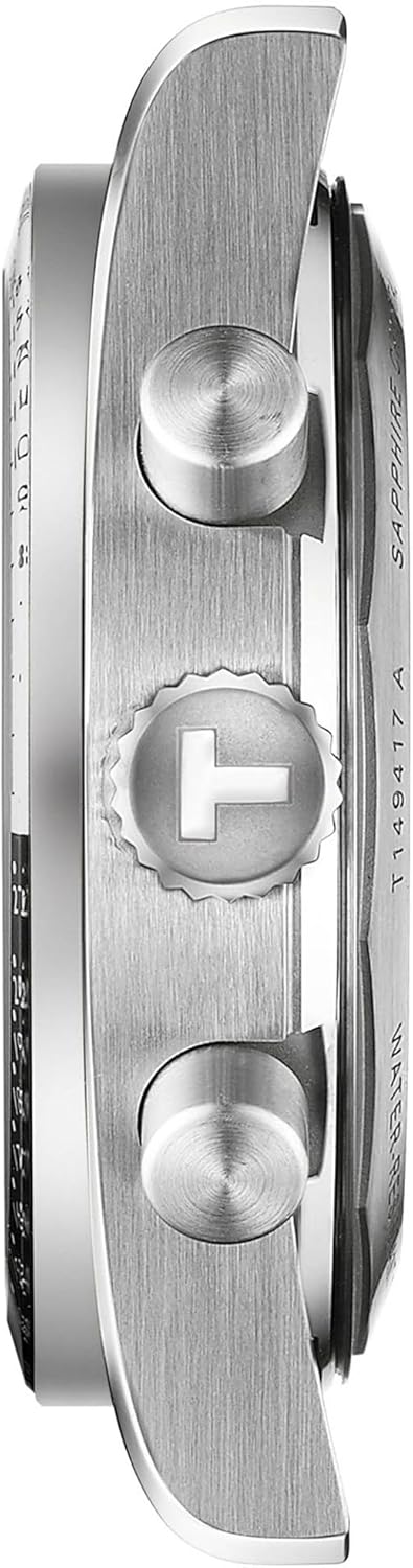 Tissot Mens PR516 Chronograph 316L Stainless Steel case Quartz Watches, Grey, Stainless Steel, 20 (T1494171105100)