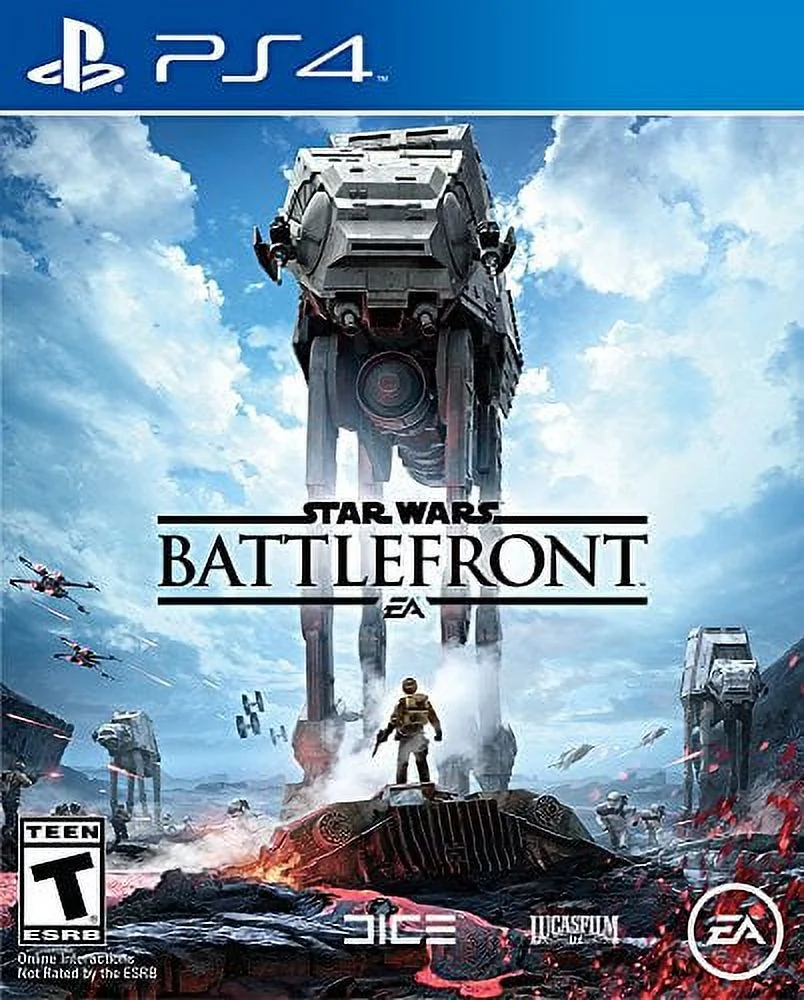 Restored PlayStation 4 PS4 500GB Console with Star Wars Battlefront Bundle (Refurbished)