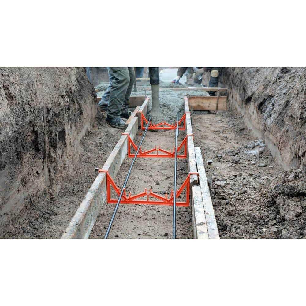 AccuFooting 24 in. Concrete Footing Rebar Chair Spreader - Shop Hardware Tools Online Store