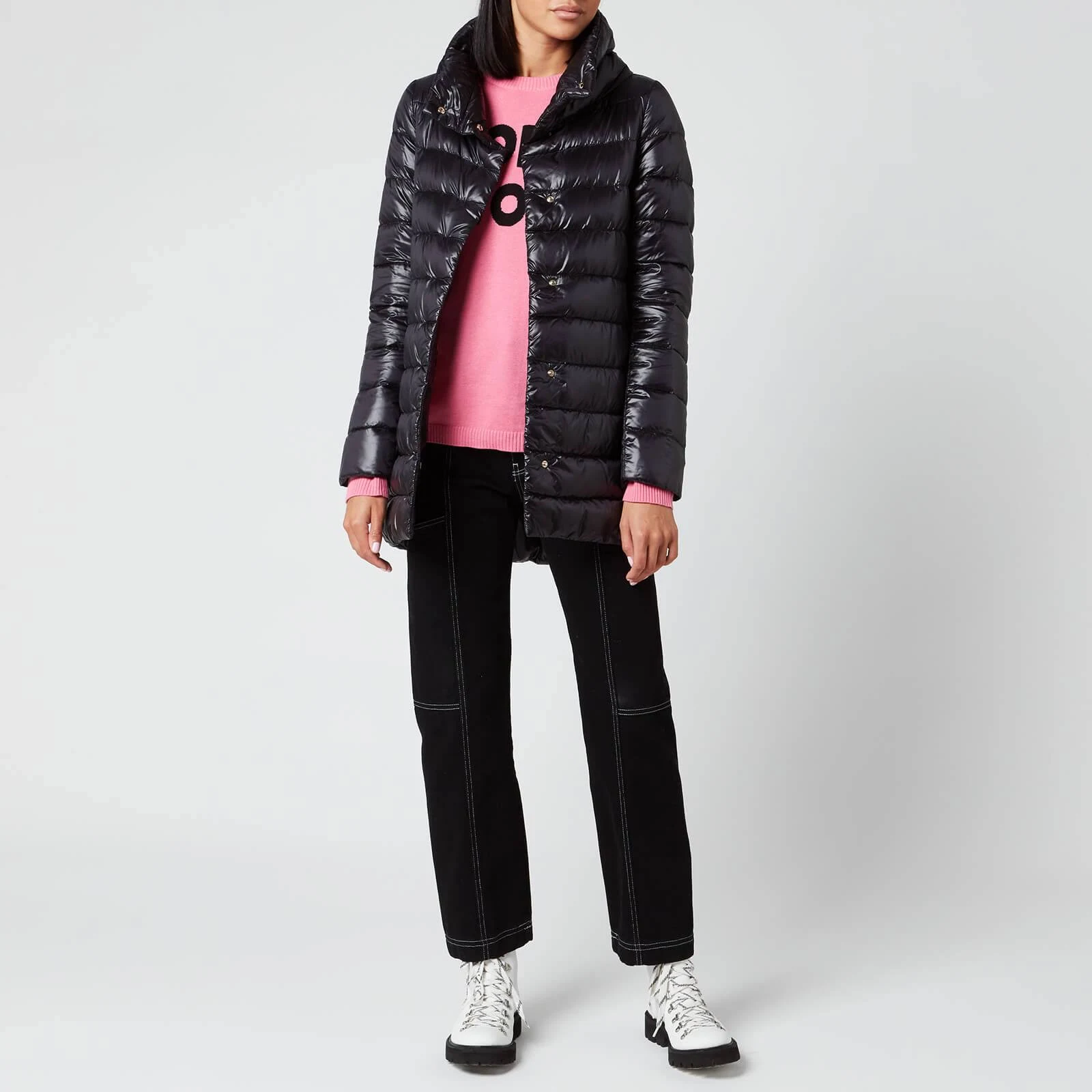 Herno Black Down Amelia Coat