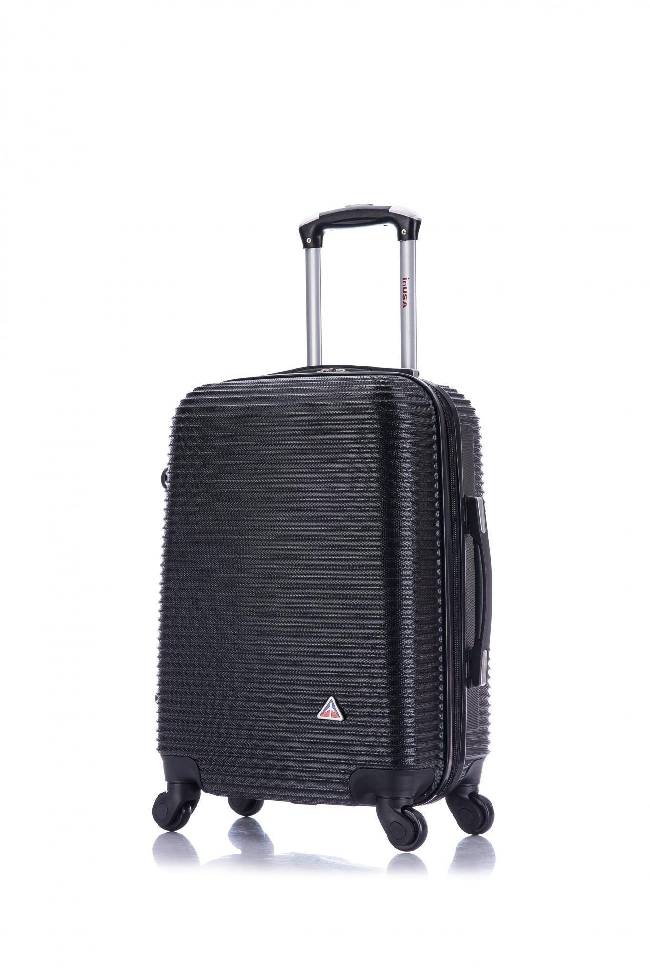 Inusa Royal Lightweight Hardside Spinner 20 inch Carry-On Orange