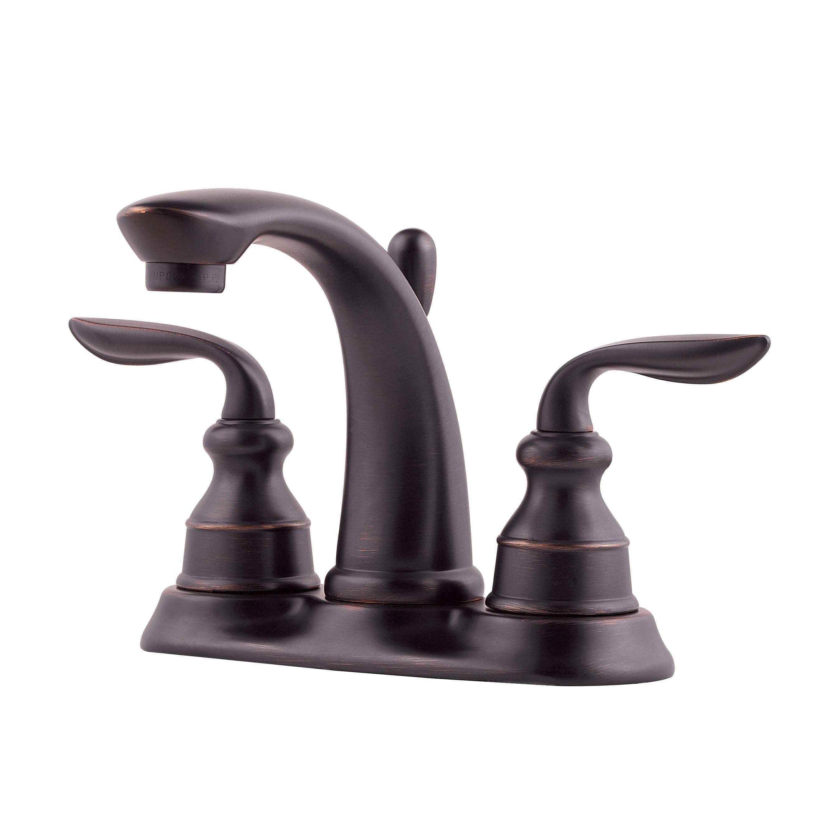 Pfister GT48-CB0Y Avalon Tuscan Bronze Two Handle Centerset Faucet