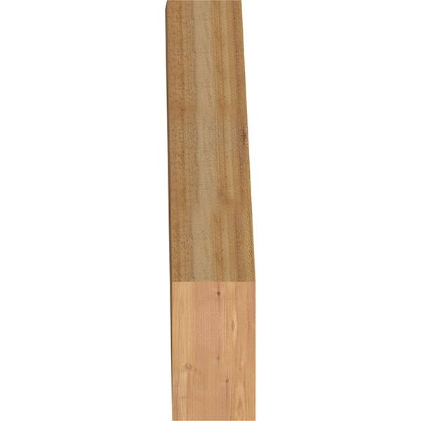 6x22W x 24x22D x 32x22H Traditional Rough Sawn Brace, Western Red Cedar