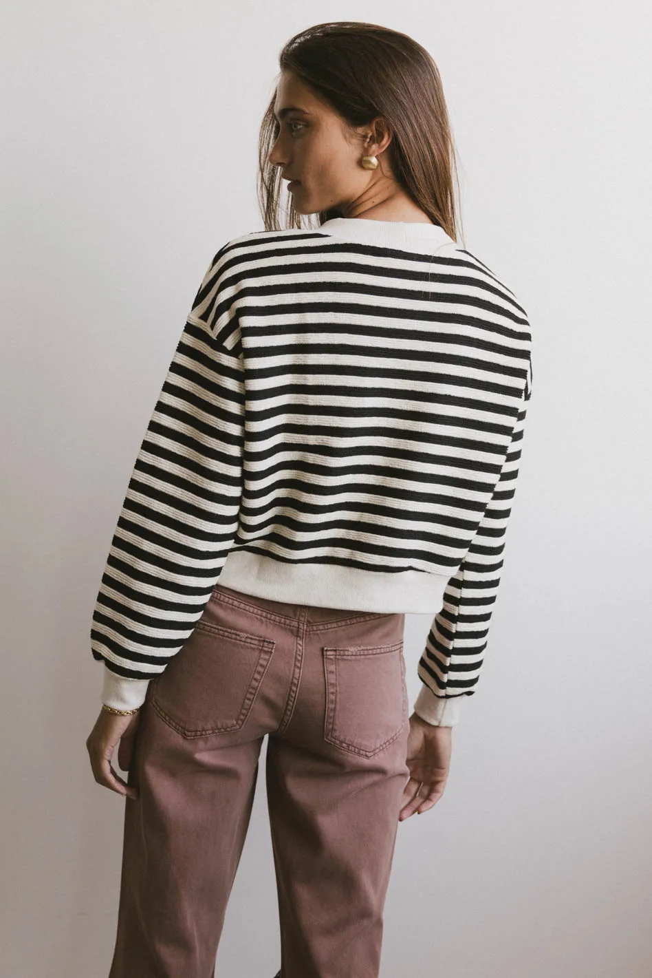 Osaia Striped Cardigan - FINAL SALE