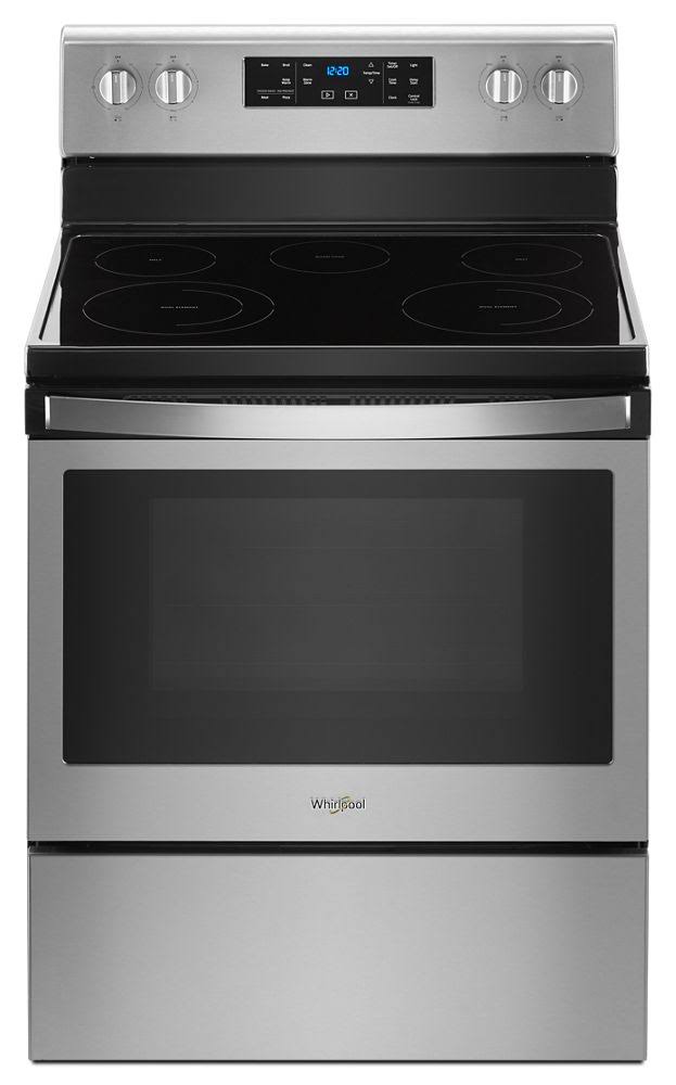 Whirlpool WFE525S0HB Electric Range - Freestanding - 5.3 cu ft - Black