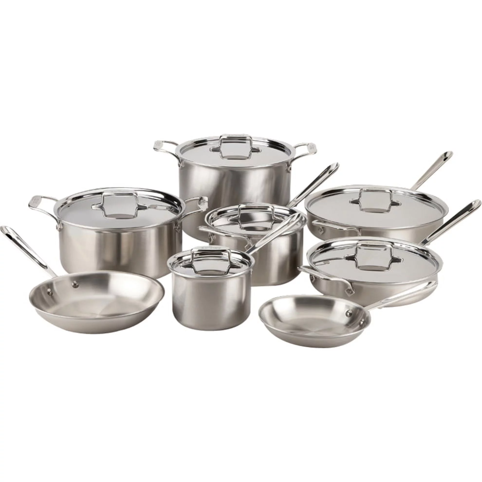 All-Clad Brushed Stainless D5 Cookware
